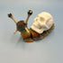 3D Printed LARGE: Articulated Sensory Fidget Animal friend Halloween Snails Pumpkin & Skull back