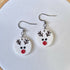 Reindeer Face Earrings