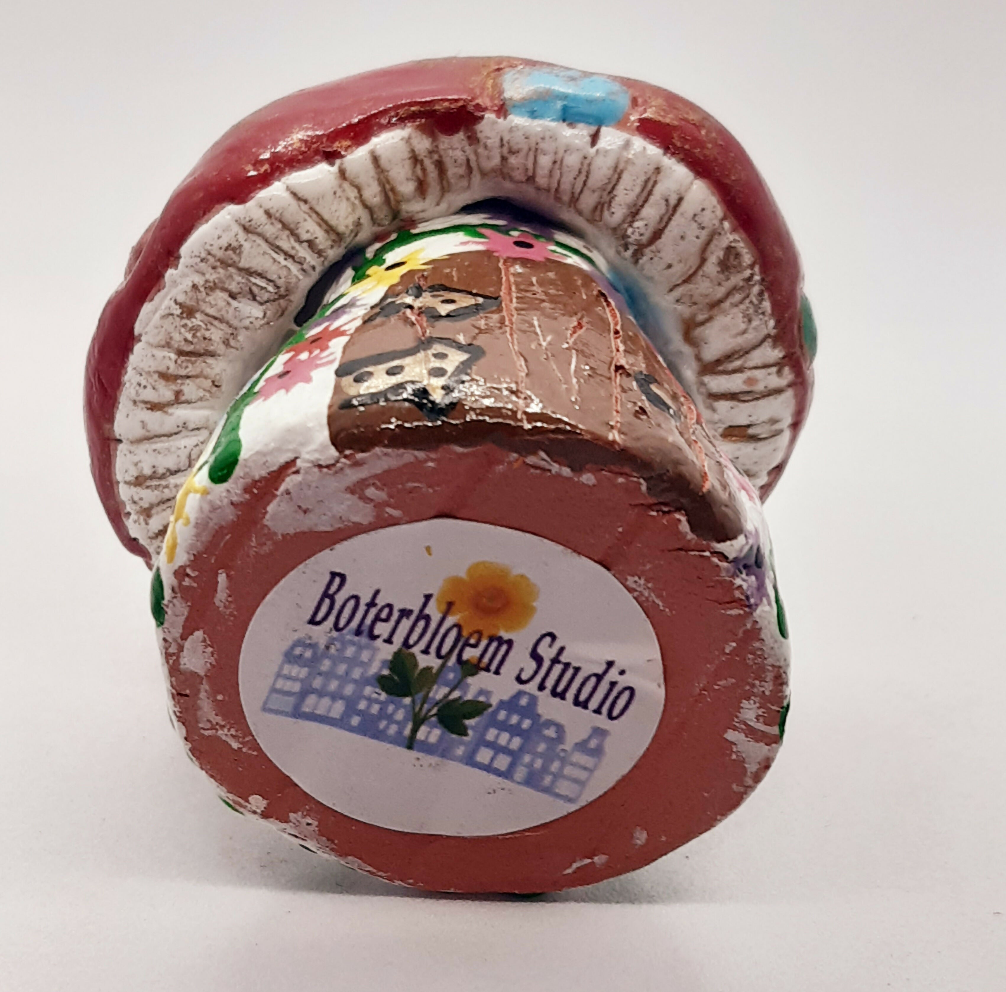 Clay Toadstool Ornament