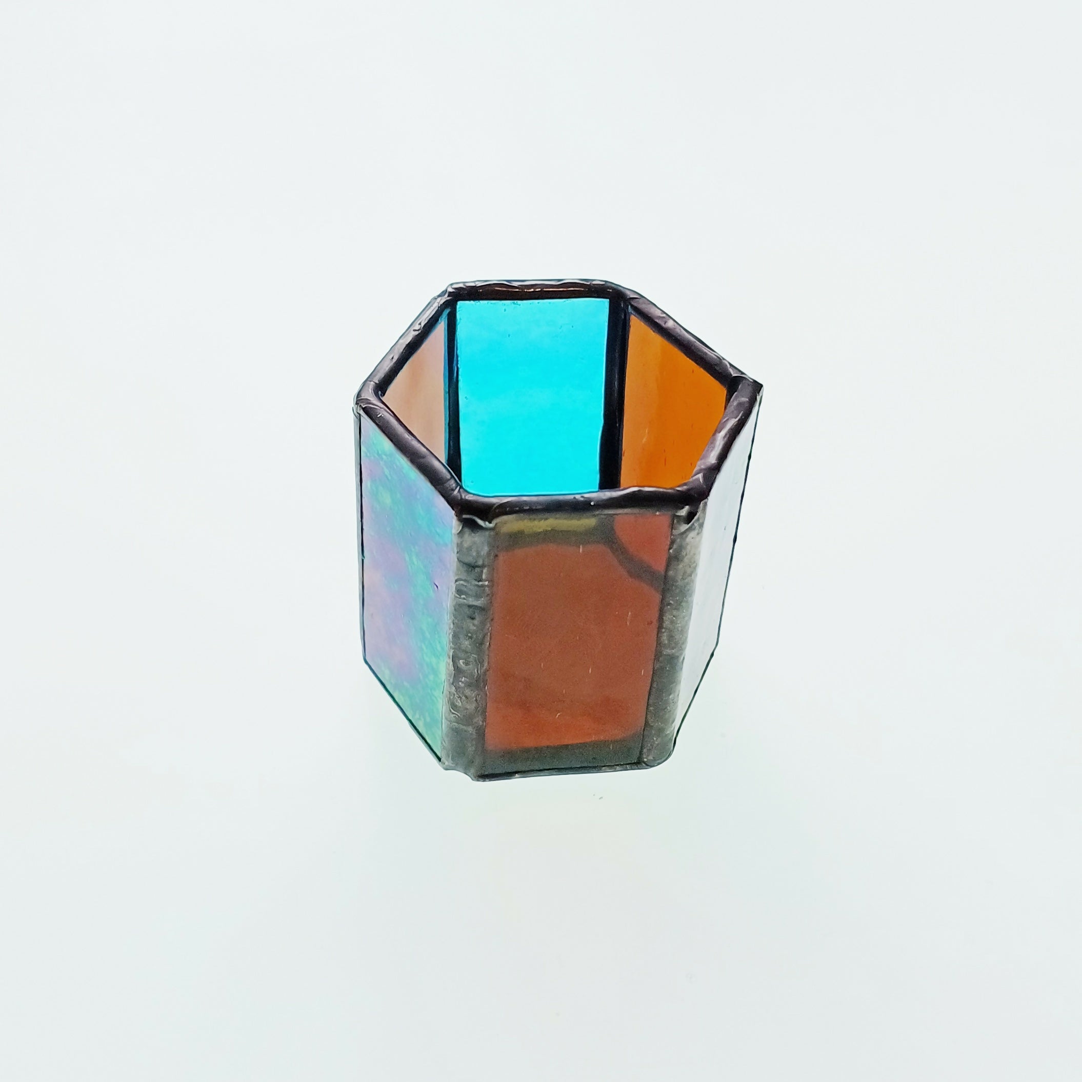 Stained Glass Tealight Holder