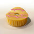 Party Ring Biscuit Hair Claw - Yellow