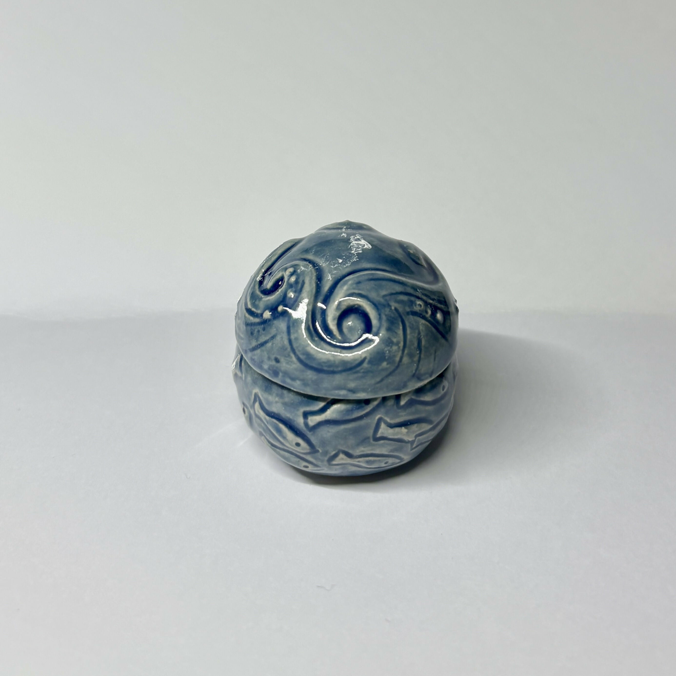 Handmade Ceramic Pot with Lid