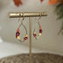 Autumn Flowers Oval Earrings