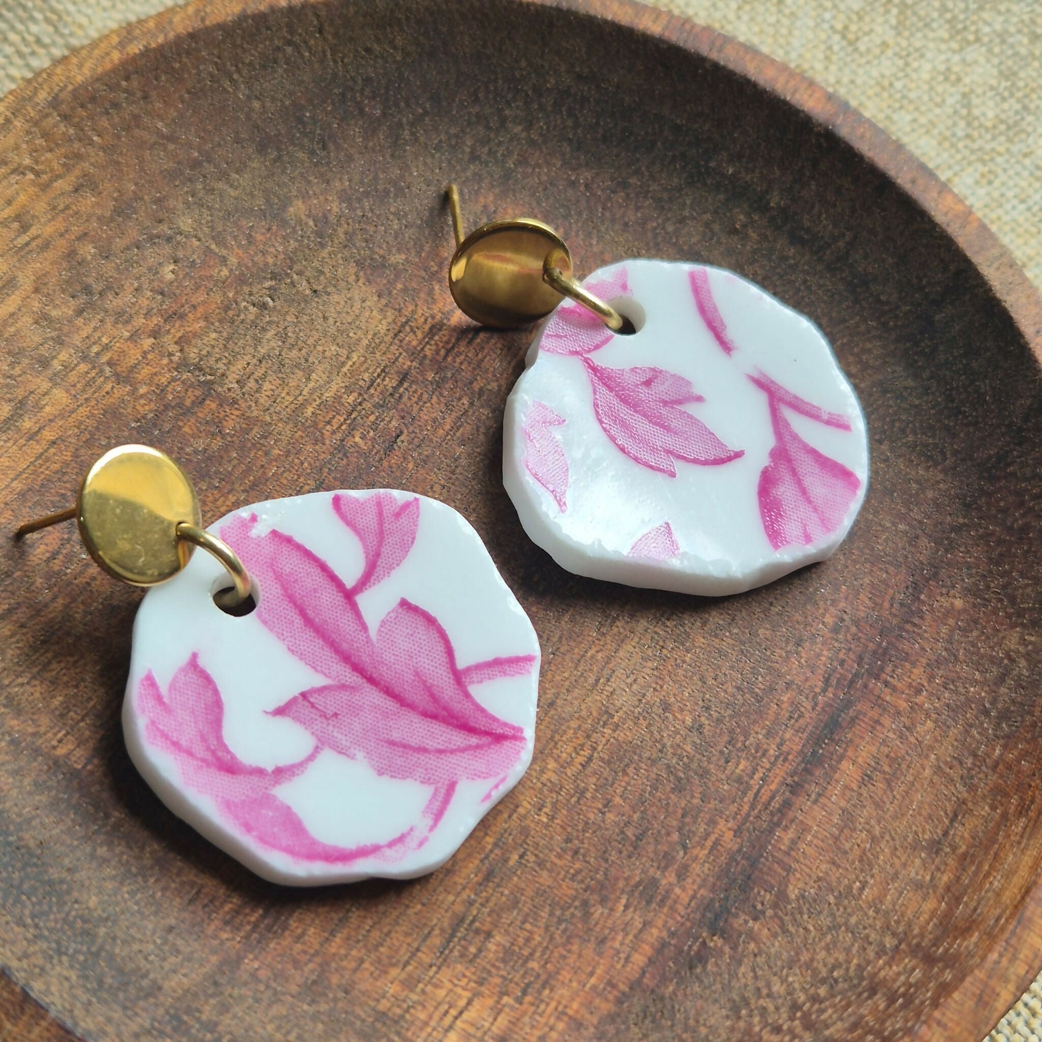 Recycled Ceramic Earring