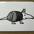Armadillo Placemat – Pen And Ink Design