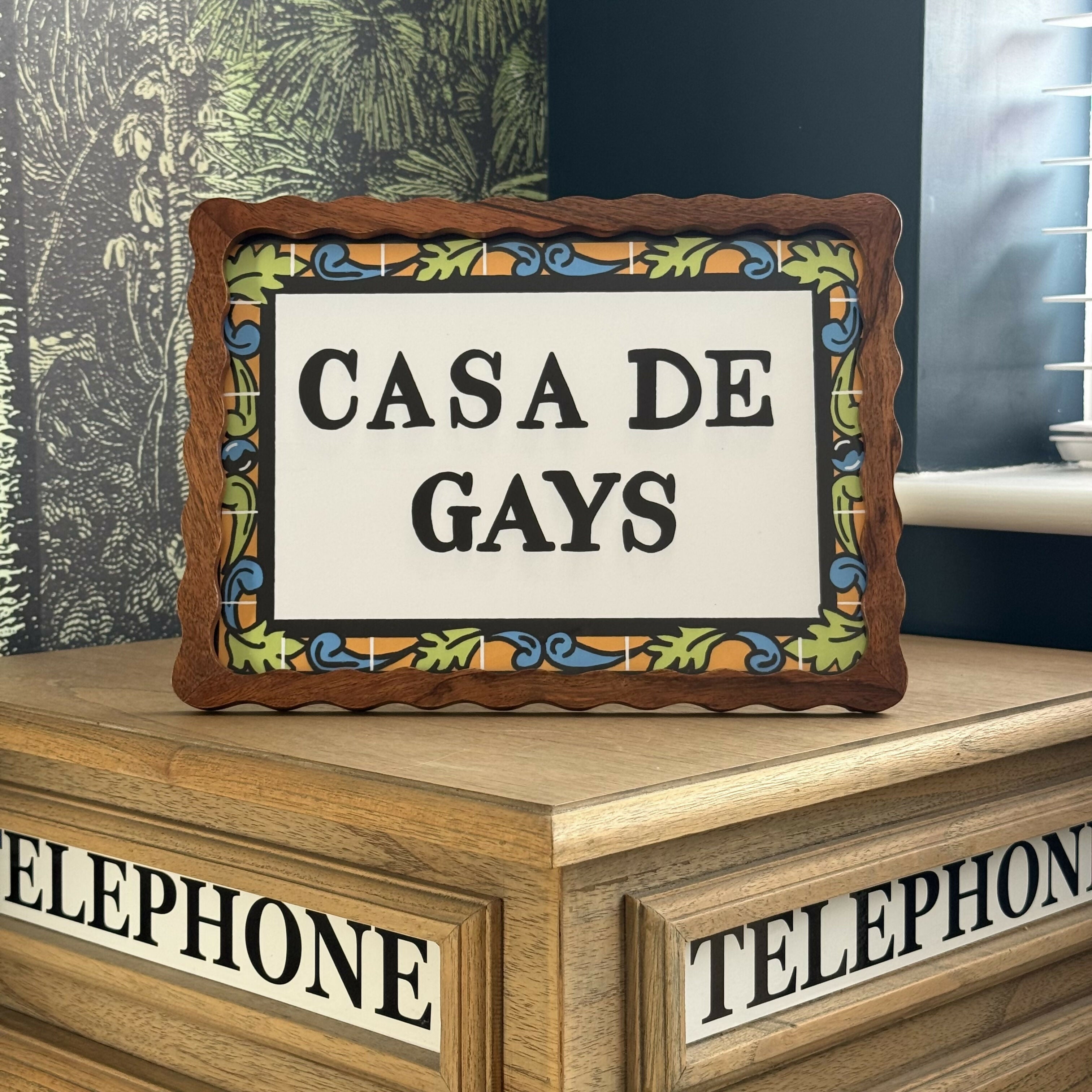 CASA DE GAYS PRINT