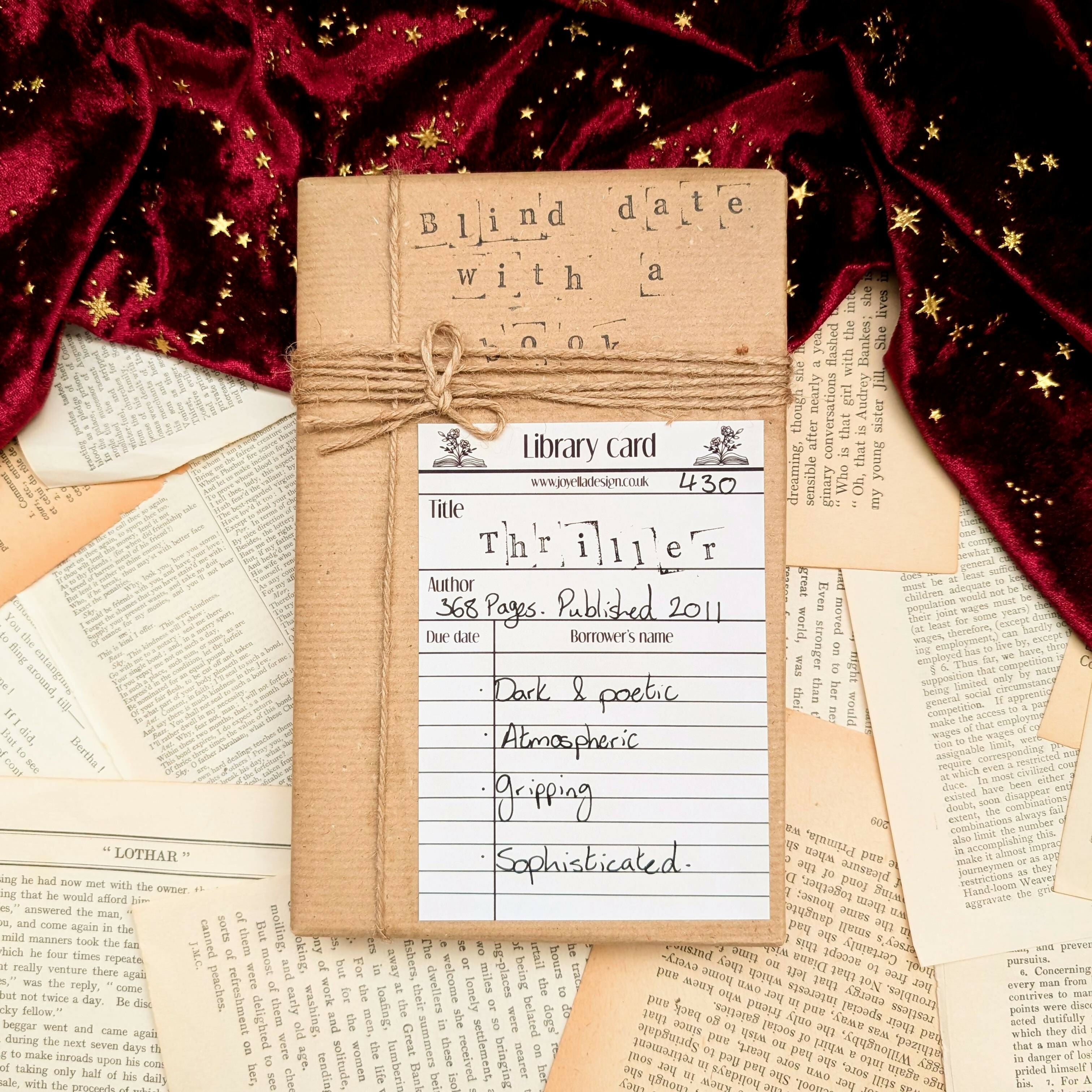 Blind Date With A Book Thriller 430