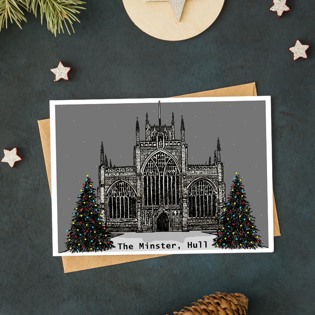 Pack of Hull Minster Christmas Cards