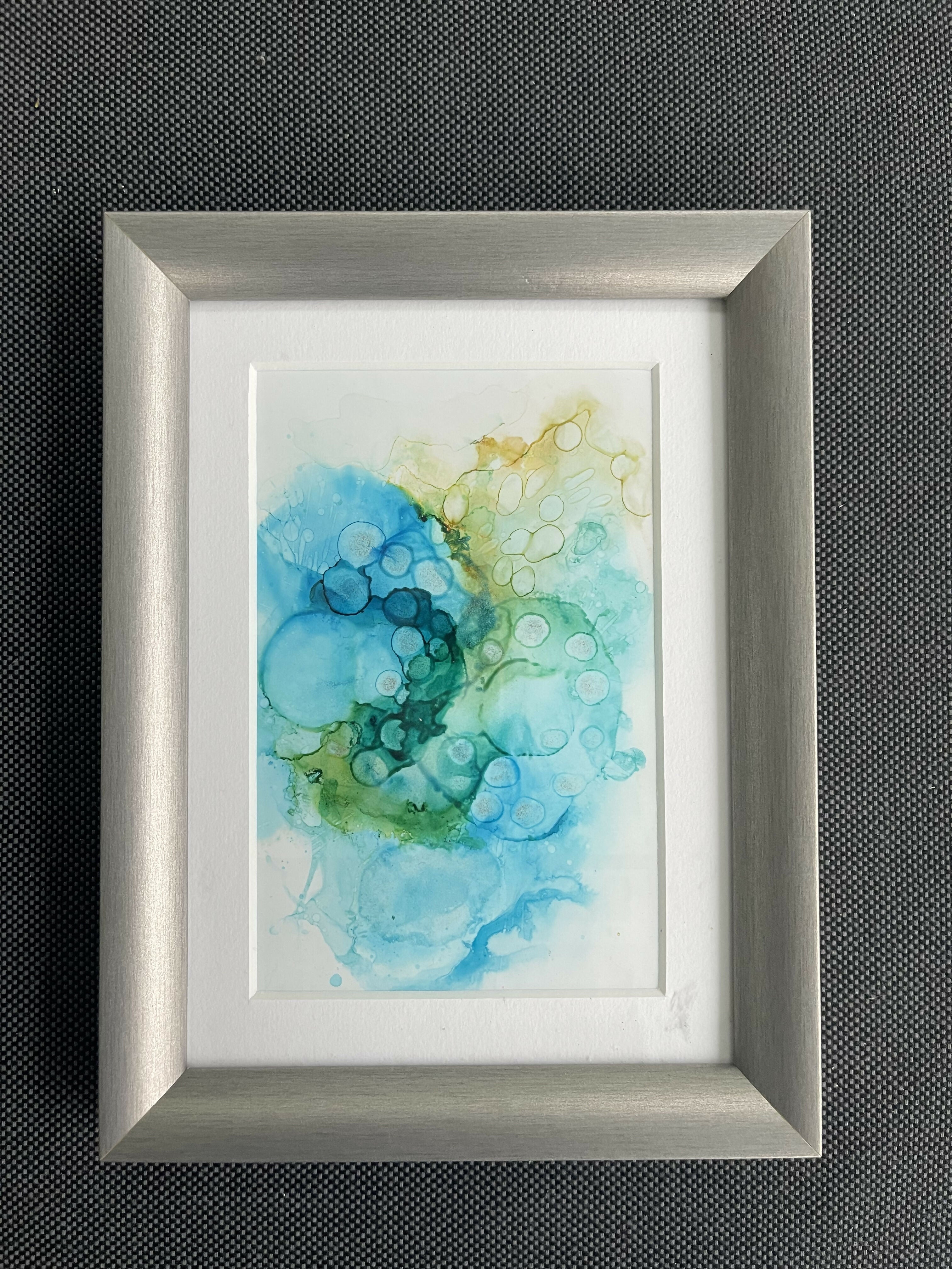 Sun, Sea and Bubbles -Abstract artwork