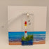 Fused Glass Lighthouse Card