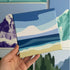 Ocean View 15 x 15cm Original painting