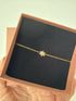 Small Star Bracelet Gold Tone