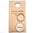 Roundhay Leeds Map Keyring