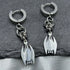 Hanging Bat Dangle Earrings