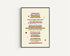Ode To Mum Illustration Print