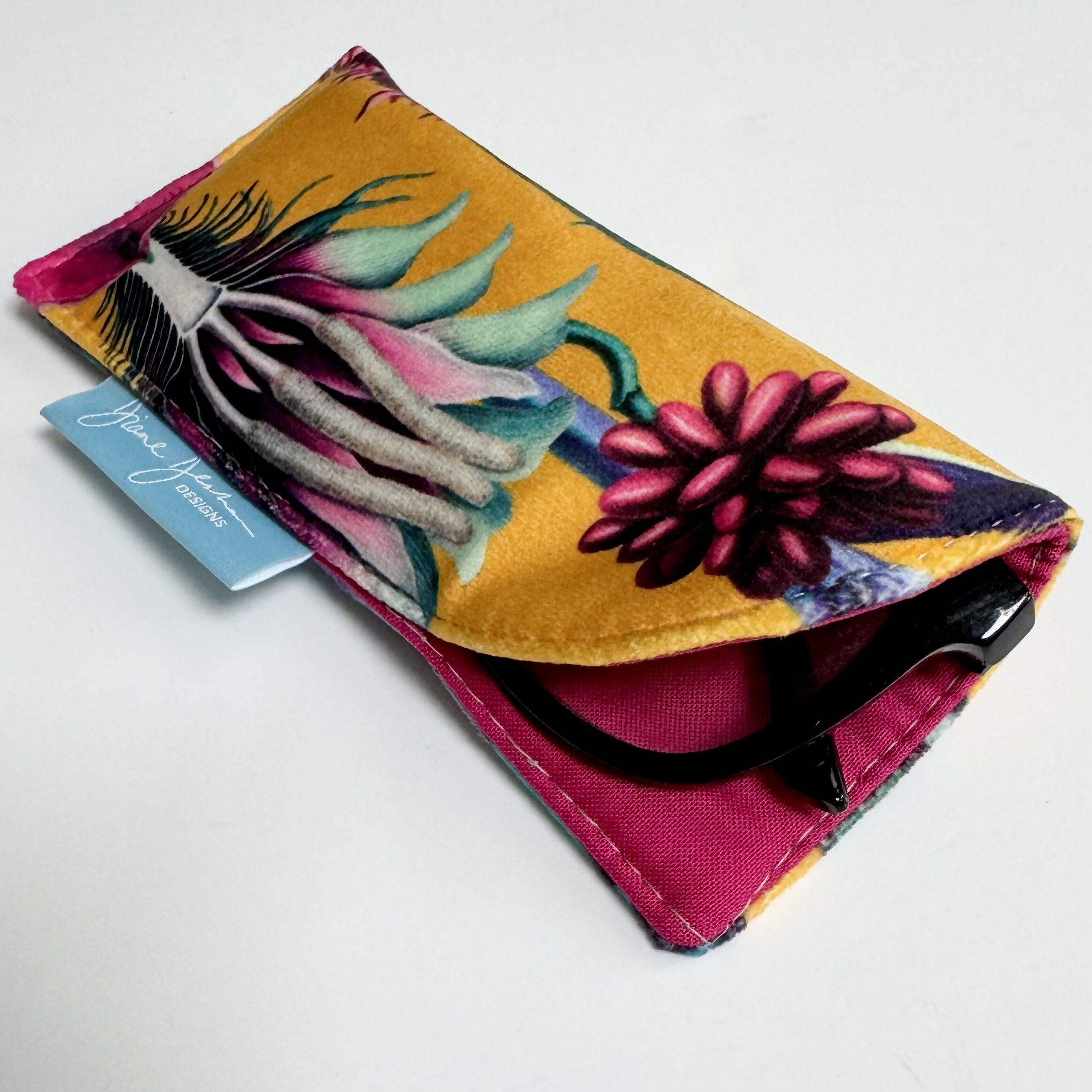 Luxury Velvet Slip in Glasses Case
