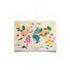Colourful Animal World Map Wall hanging