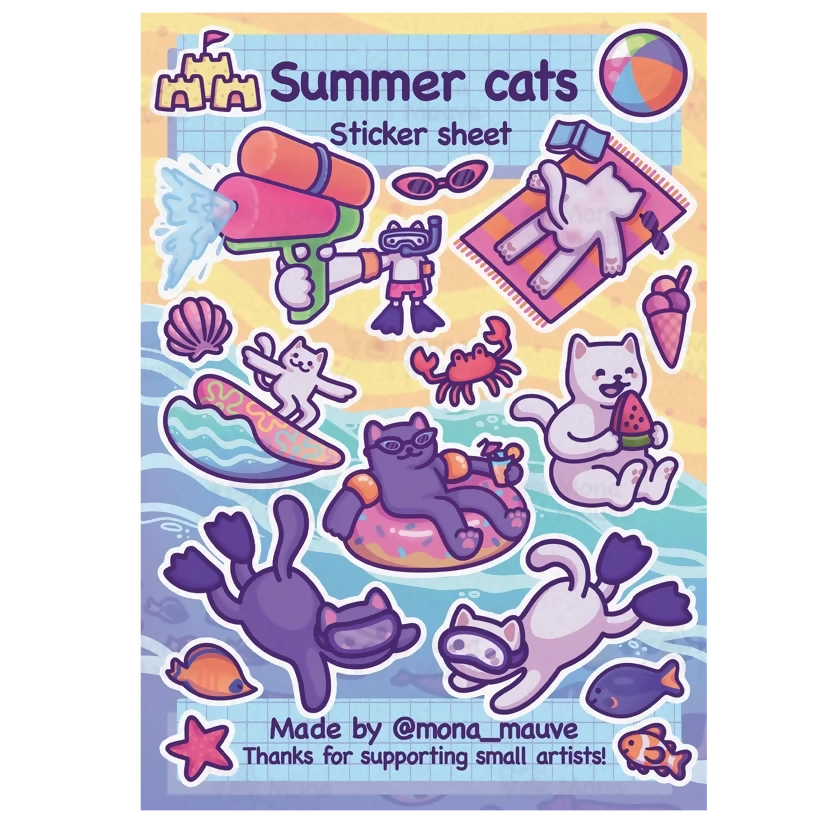 Sticker Sheet - Multiple Themes