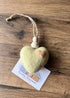 Felt Heart Hanging Decoration