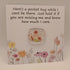 Glass Pocket Hug Card