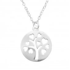 Heart & tree Necklace
