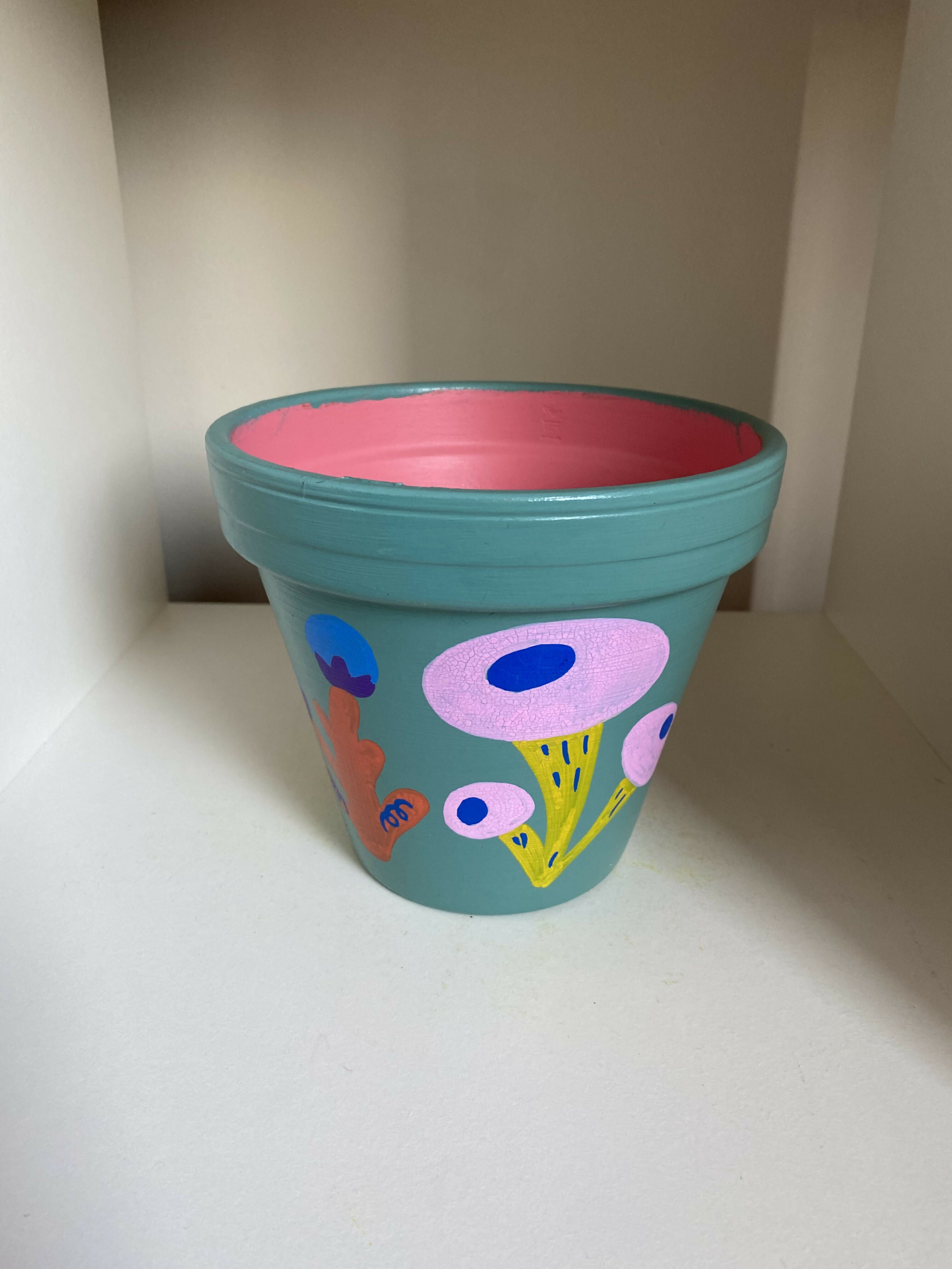 Retro Mushroom Pot