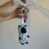 Ghost Cat Felt Keyring