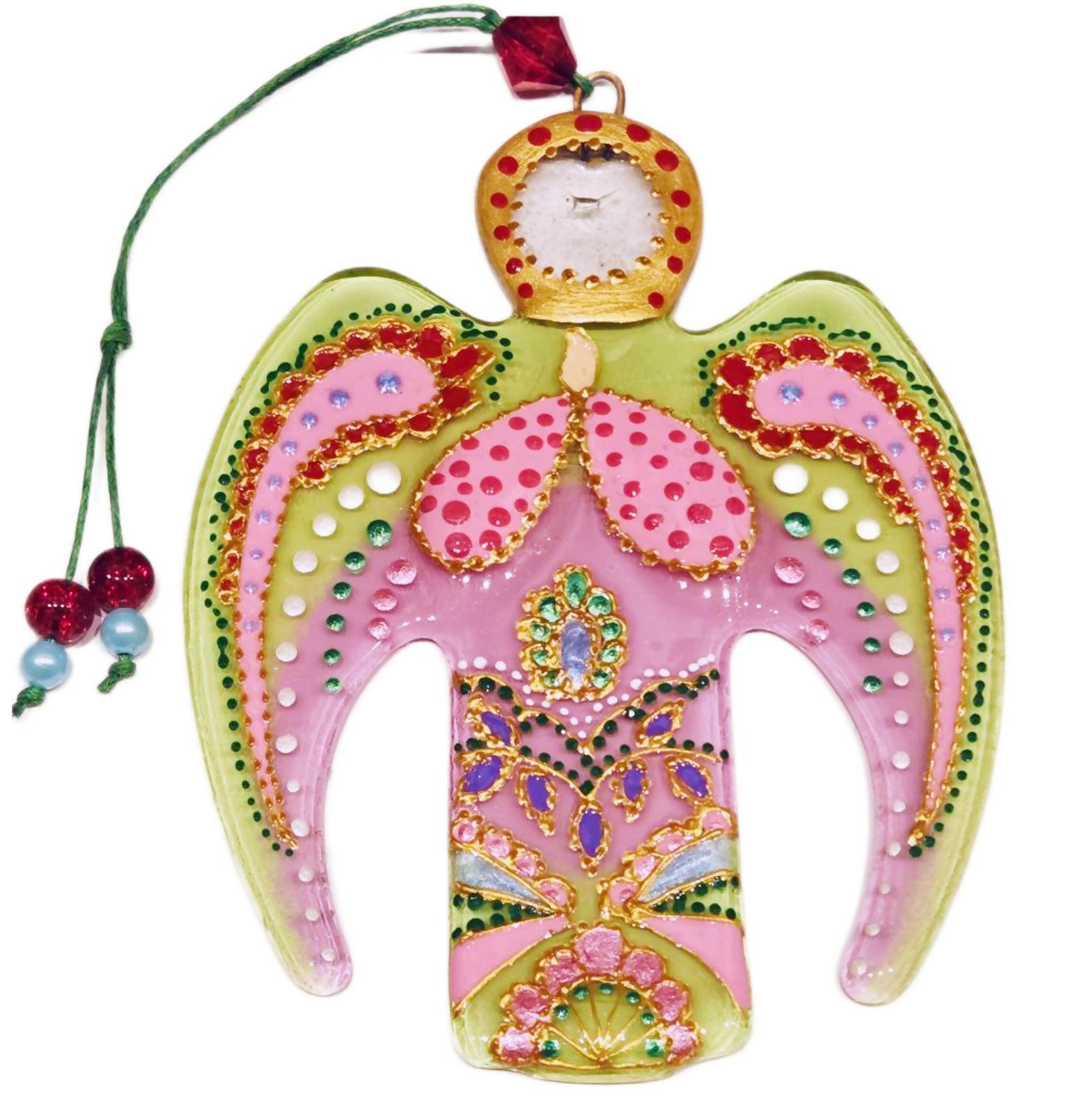 Guardian Angel Glass Wall Art