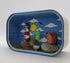 Clay Coastal Scene Diorama Tin