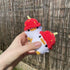 Fluffy Crochet Fruit Ducks