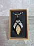 Unique Hand Crafted Diamond Shape Pendant
