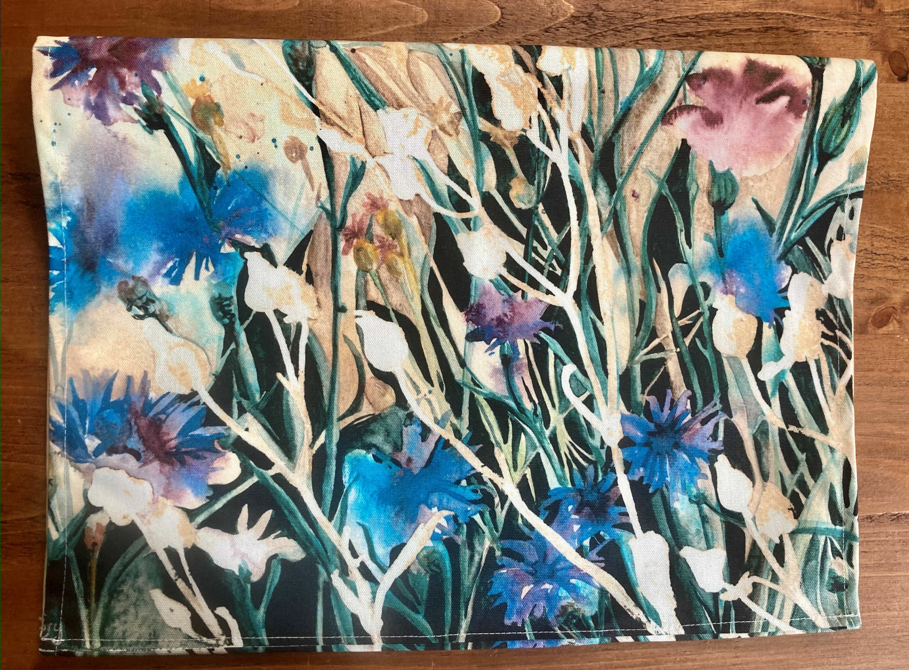 Cornflowers Tea Towel