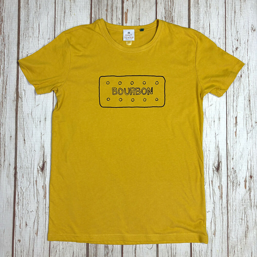 Bourbon Mustard Organic Cotton Unisex T-Shirt