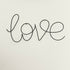 Wire Love Sign
