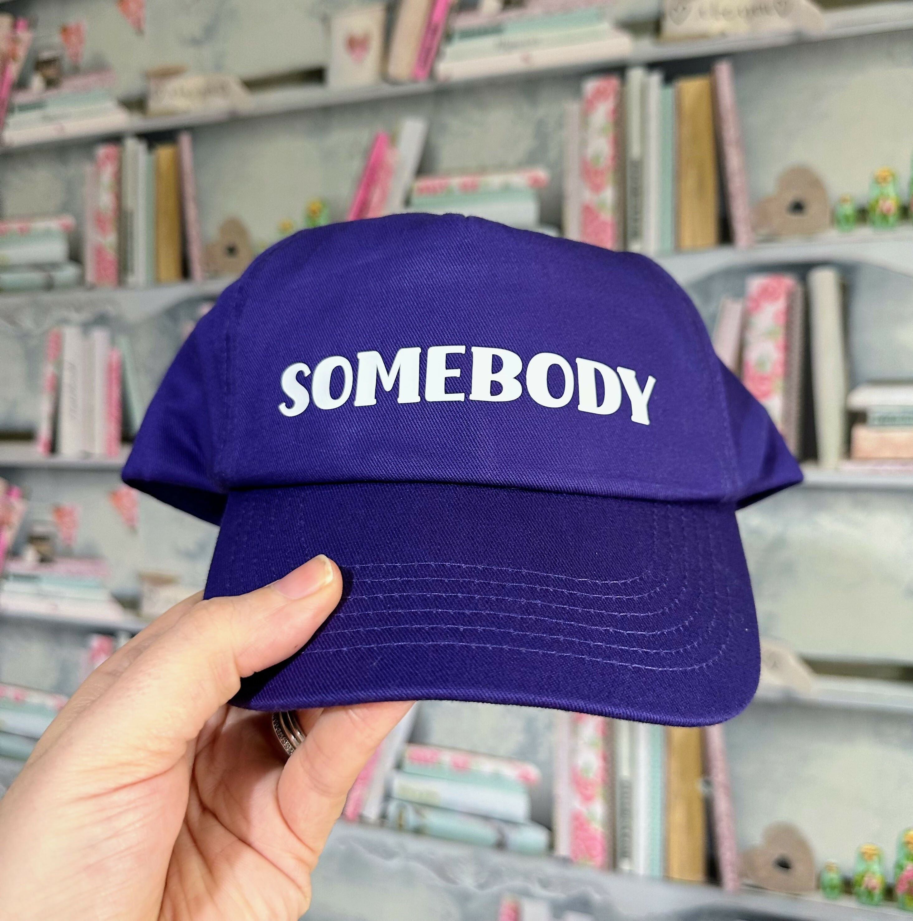 Somebody Cotton Baseball Cap