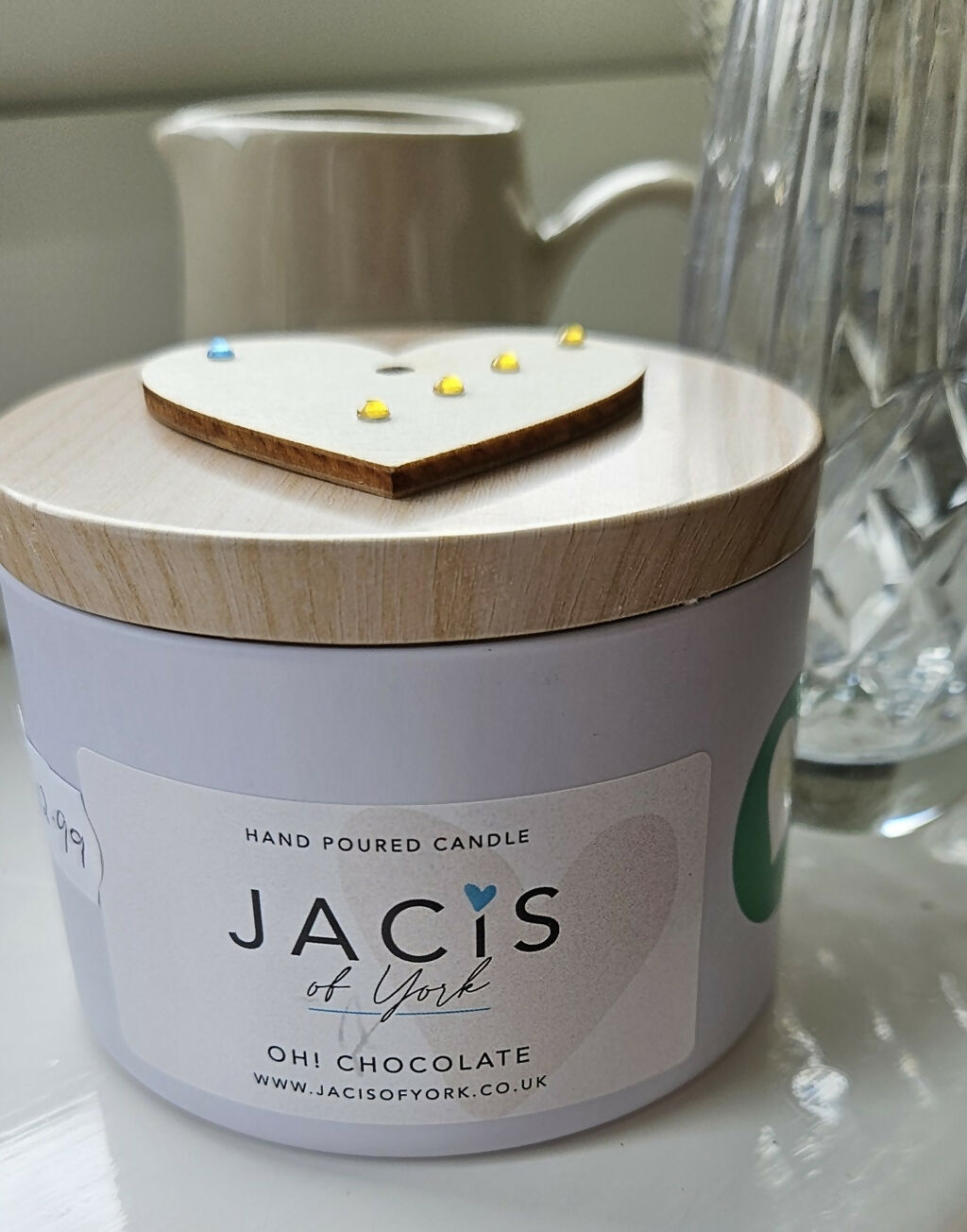 Jacis of York: Oh Chocolate! Scented Botanical Candle