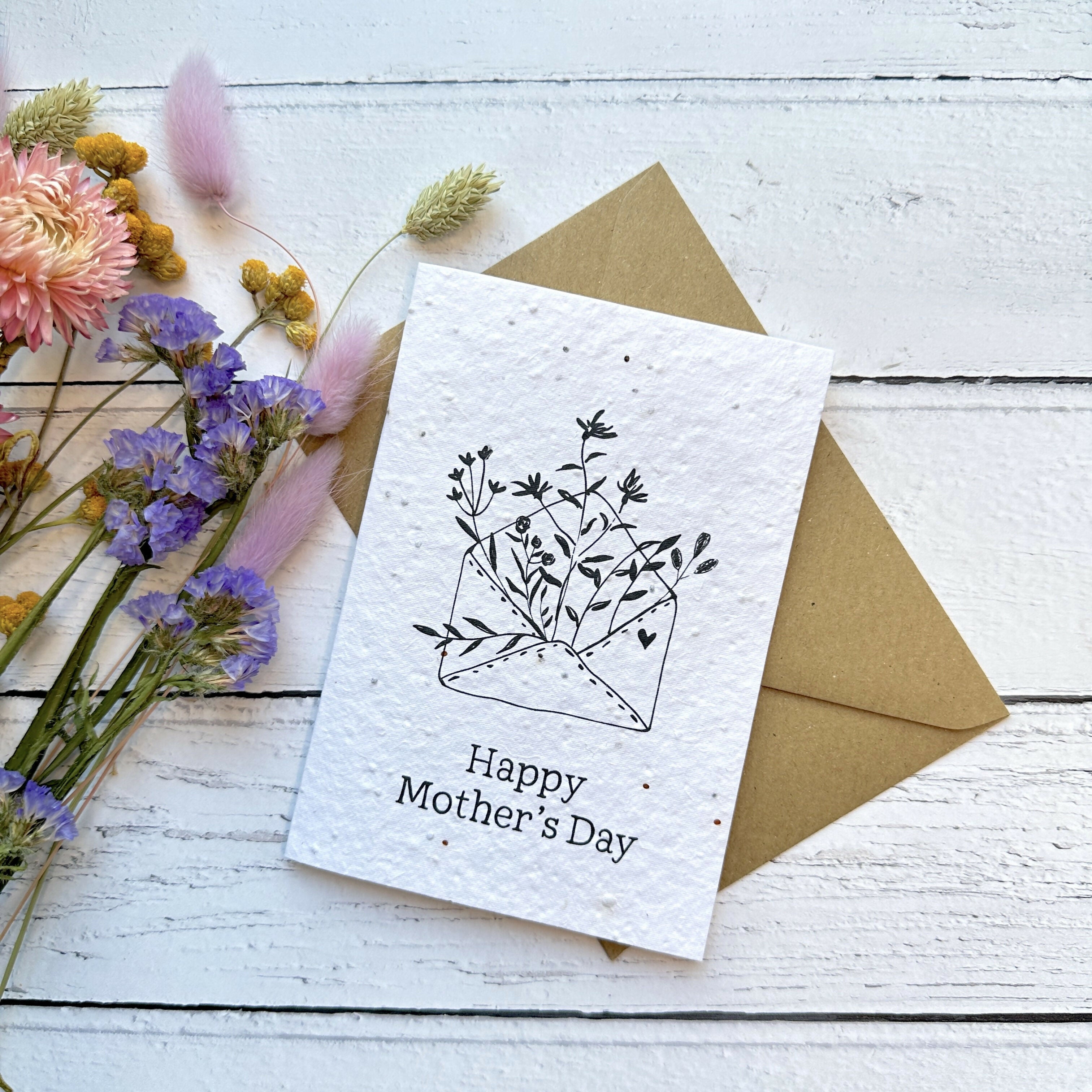 Plantable Wildflower Mother's Day Card
