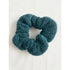 Teal Blue Towel Scrunchie