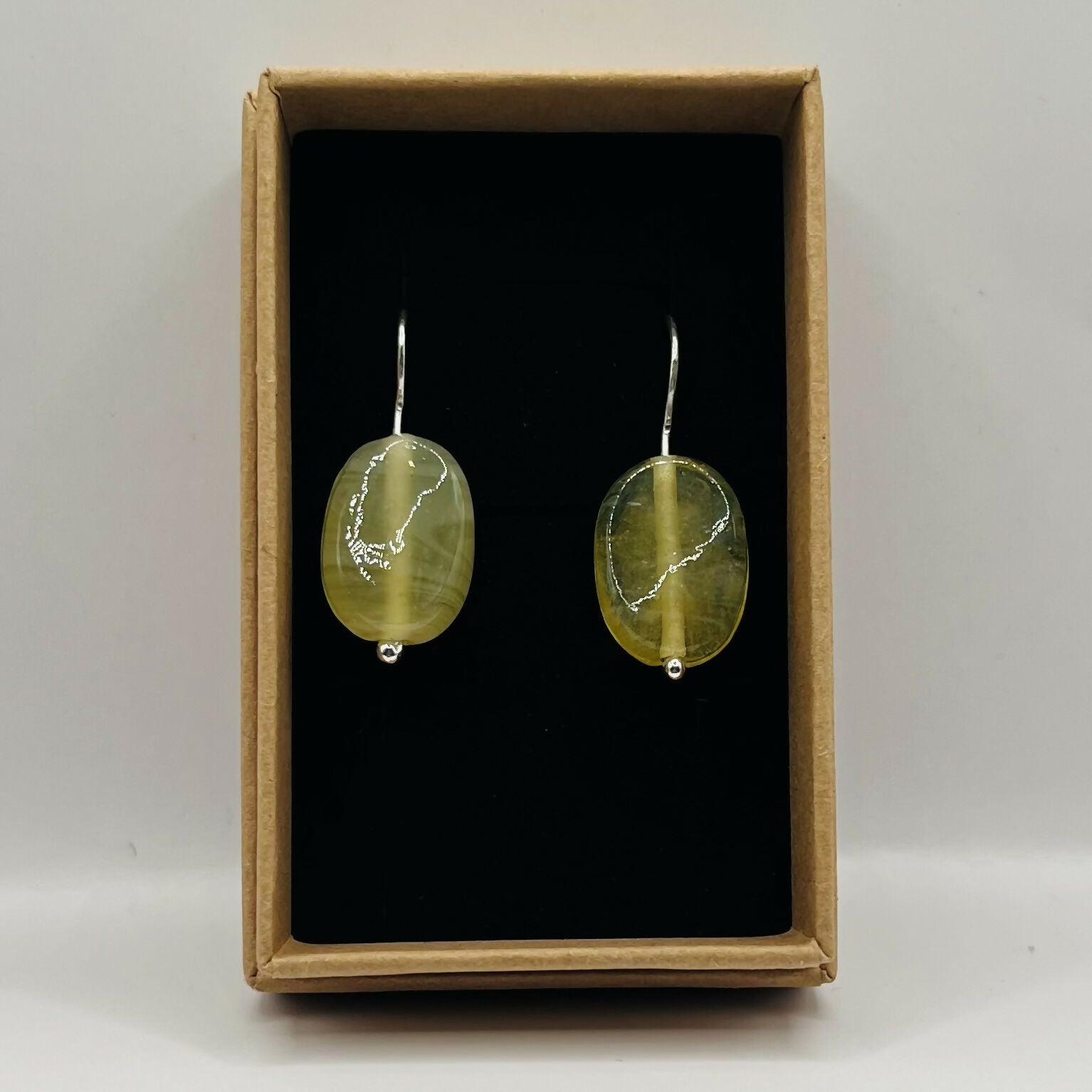 Silver Vintage Bead Drop Earrings