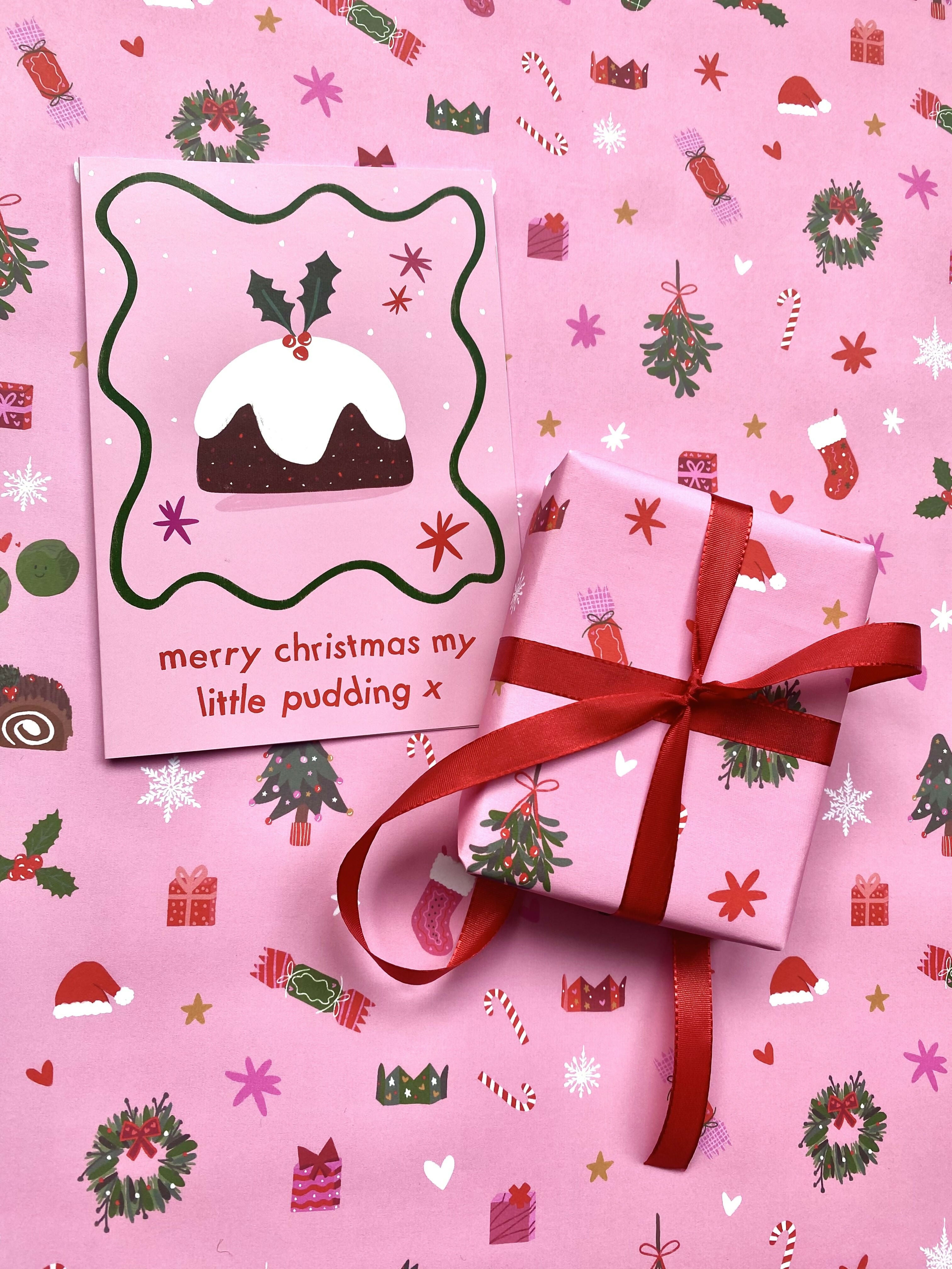 Merry Christmas My Little Pudding card