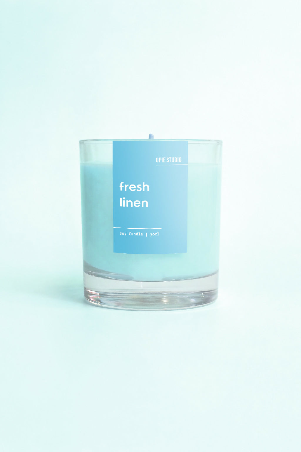 Fresh Linen Candle - Opie Studio
