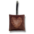 Brown Velvet Love Heart Lavender Sachet