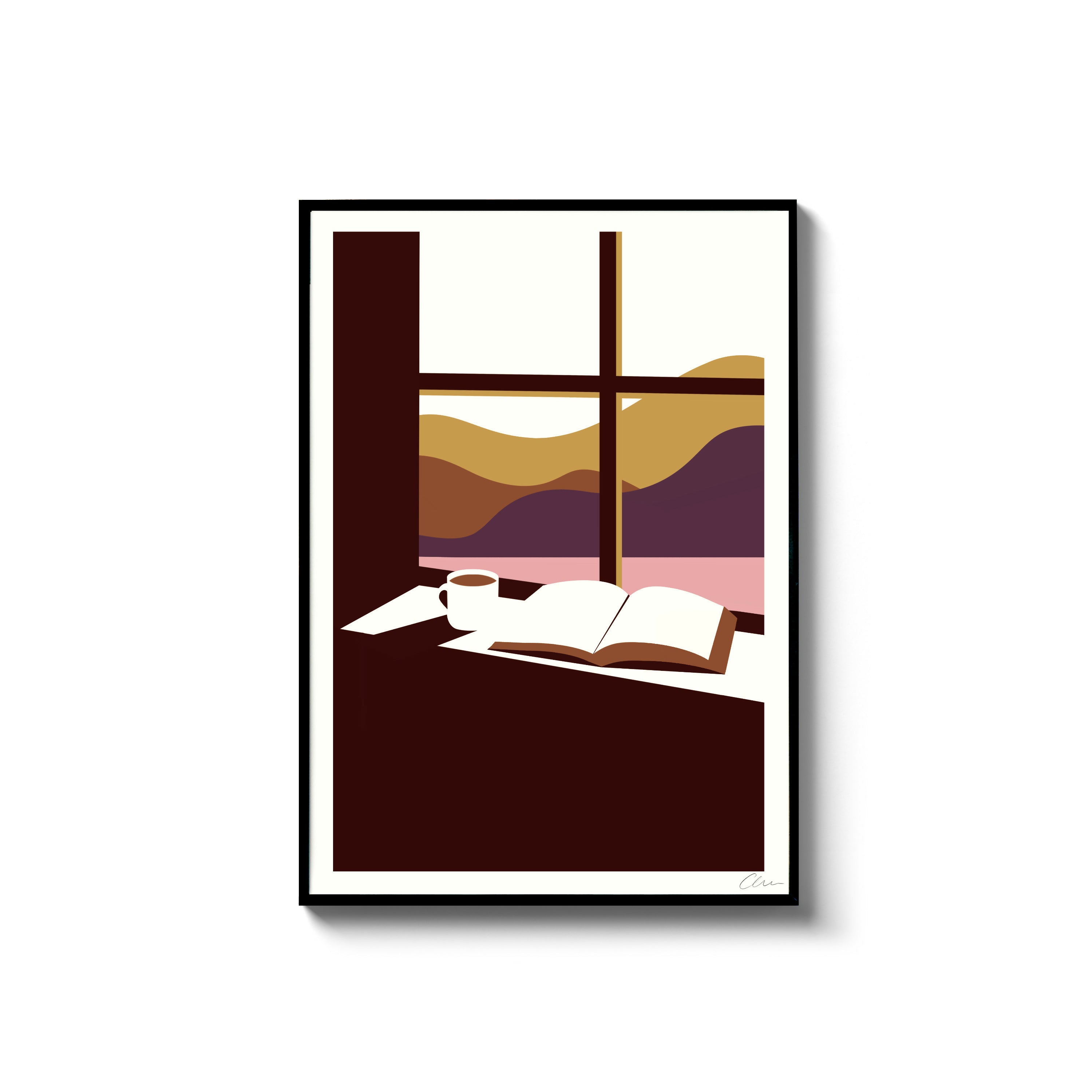 The Remote Place, A4 Print