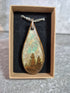 Unique Handcrafted Tear Drop Shaped Pendant