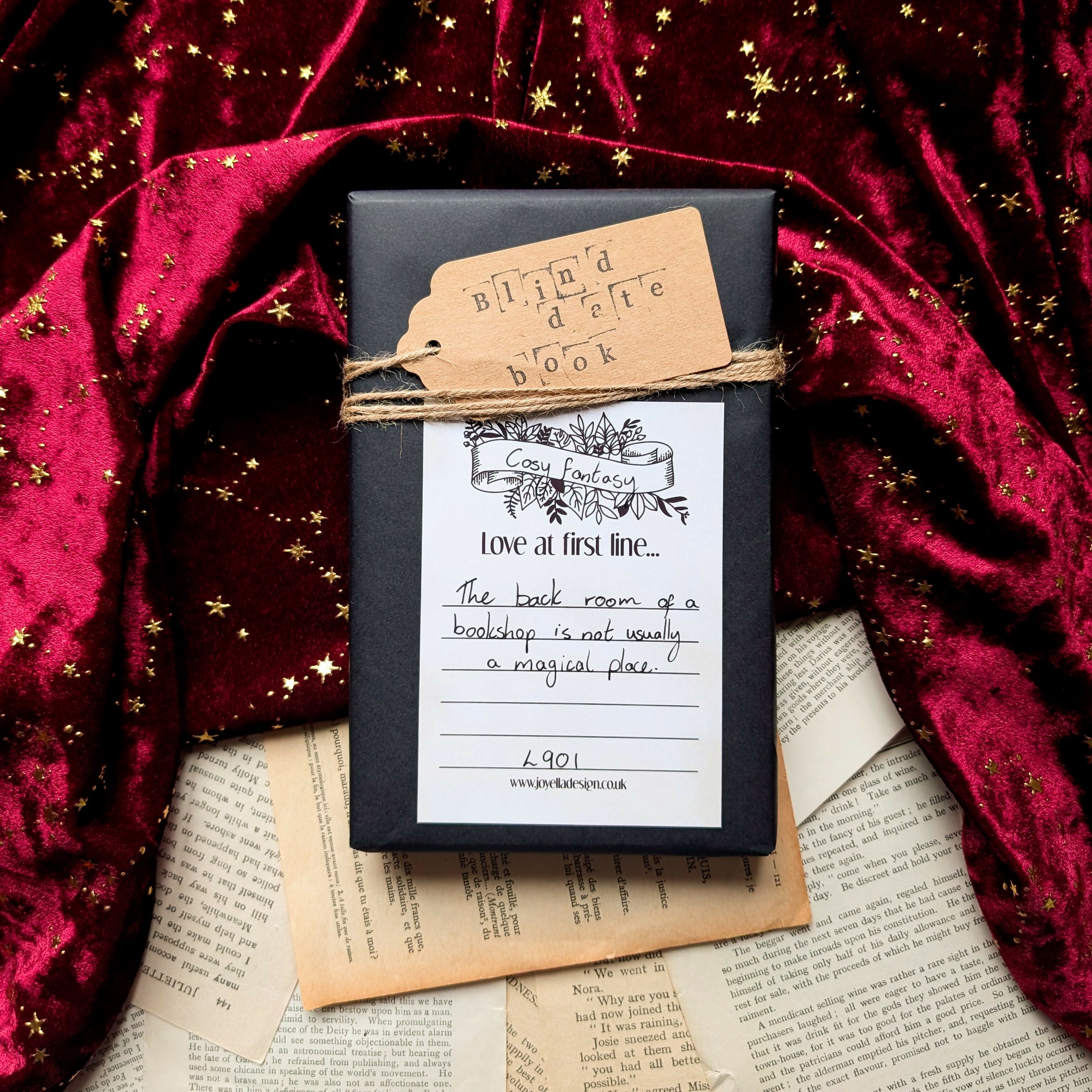 Blind Date with a Book Love at 1st Line- Cosy Fantasy