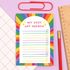 Gay Agenda A6 Checklist Pad