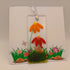 Fused Glass Flower Card