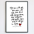 The Magnolia Will Bloom Again Poem Print