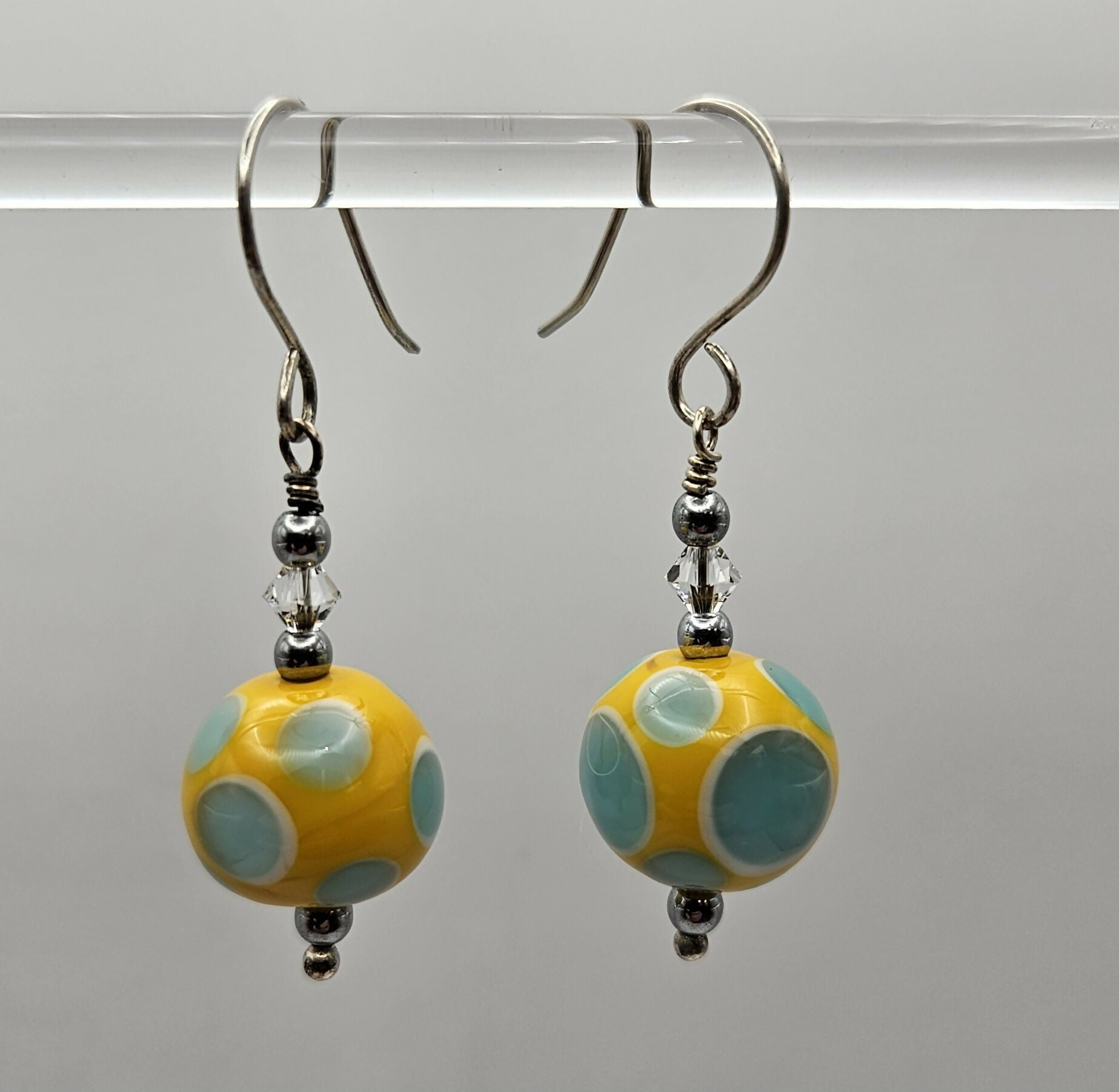 Glass Drop Earrings