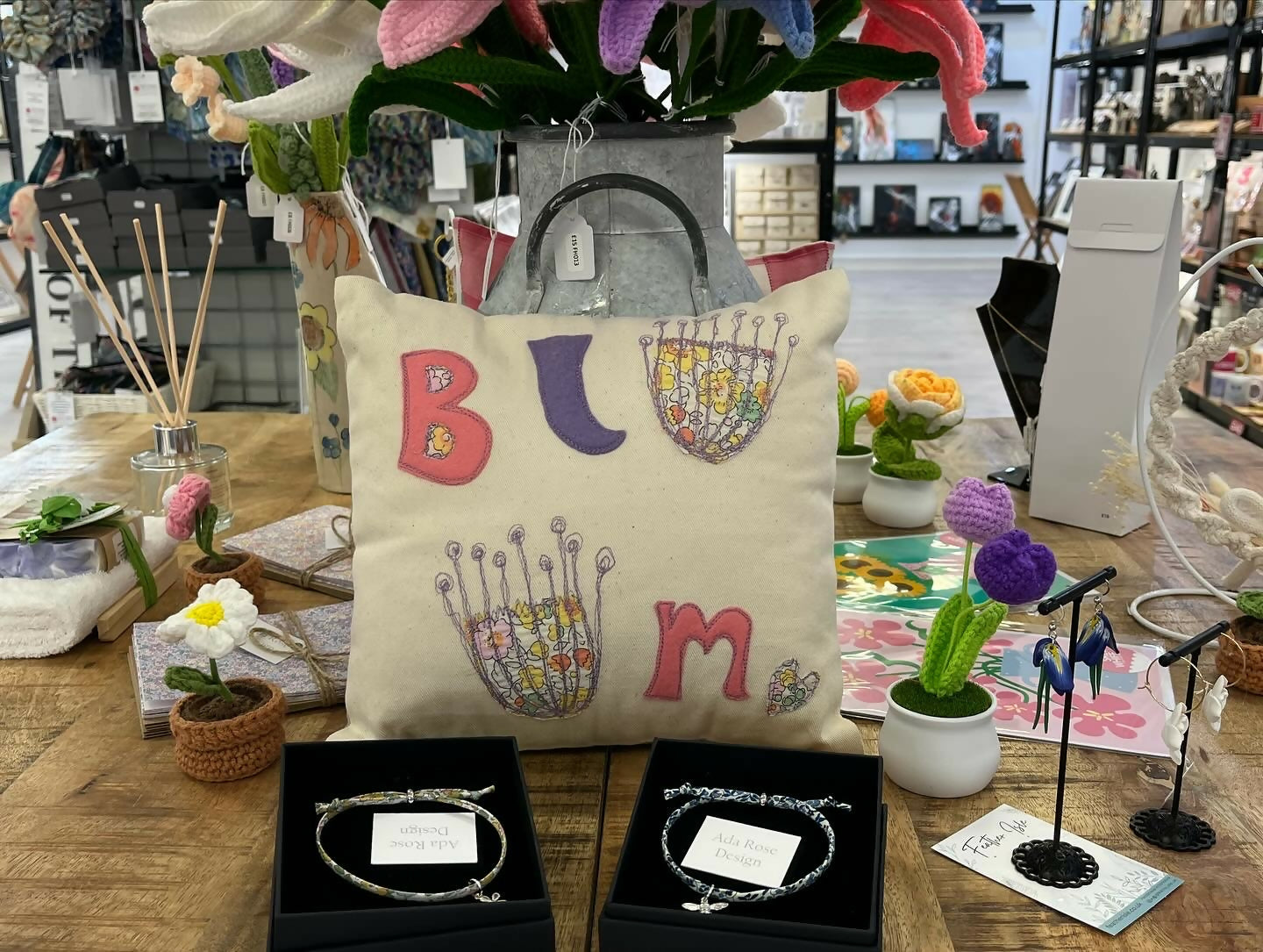 Appliqué Decorative Cushion